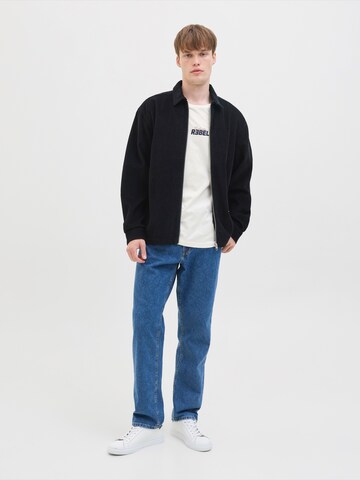 T-Shirt 'JREBJIM' JJ Rebel en blanc