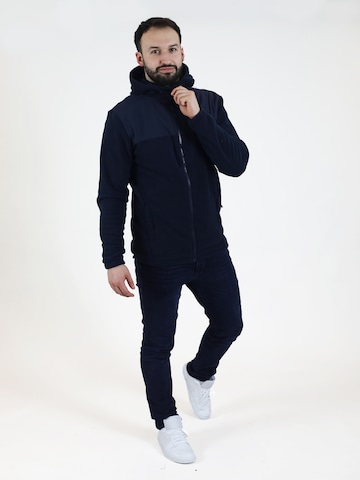 Veste en polaire SPITZBUB en bleu