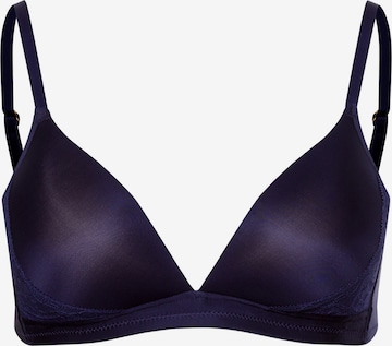 Soutien-gorge 'Eva' Hanro en bleu : devant