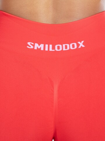 Smilodox Skinny Leggings 'Cetrina' in Rood