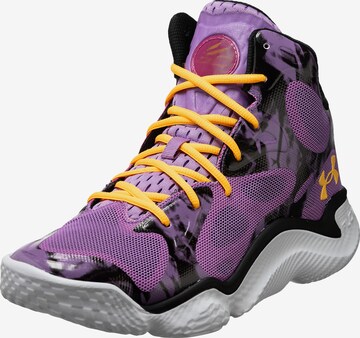 Scarpa sportiva 'Curry Spawn' di UNDER ARMOUR in lilla: frontale