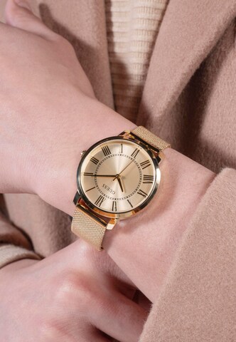 Orologio analogico 'TUCKER' di GUESS in oro