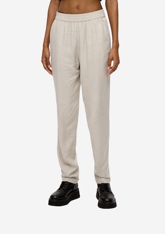 regular Pantaloni di QS in beige: frontale