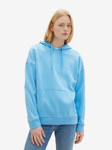 TOM TAILOR DENIM Sweatshirt in Blau