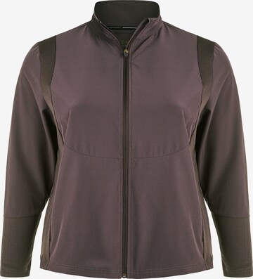 Q by Endurance Performance Jacket 'Isabely' in Purple: front