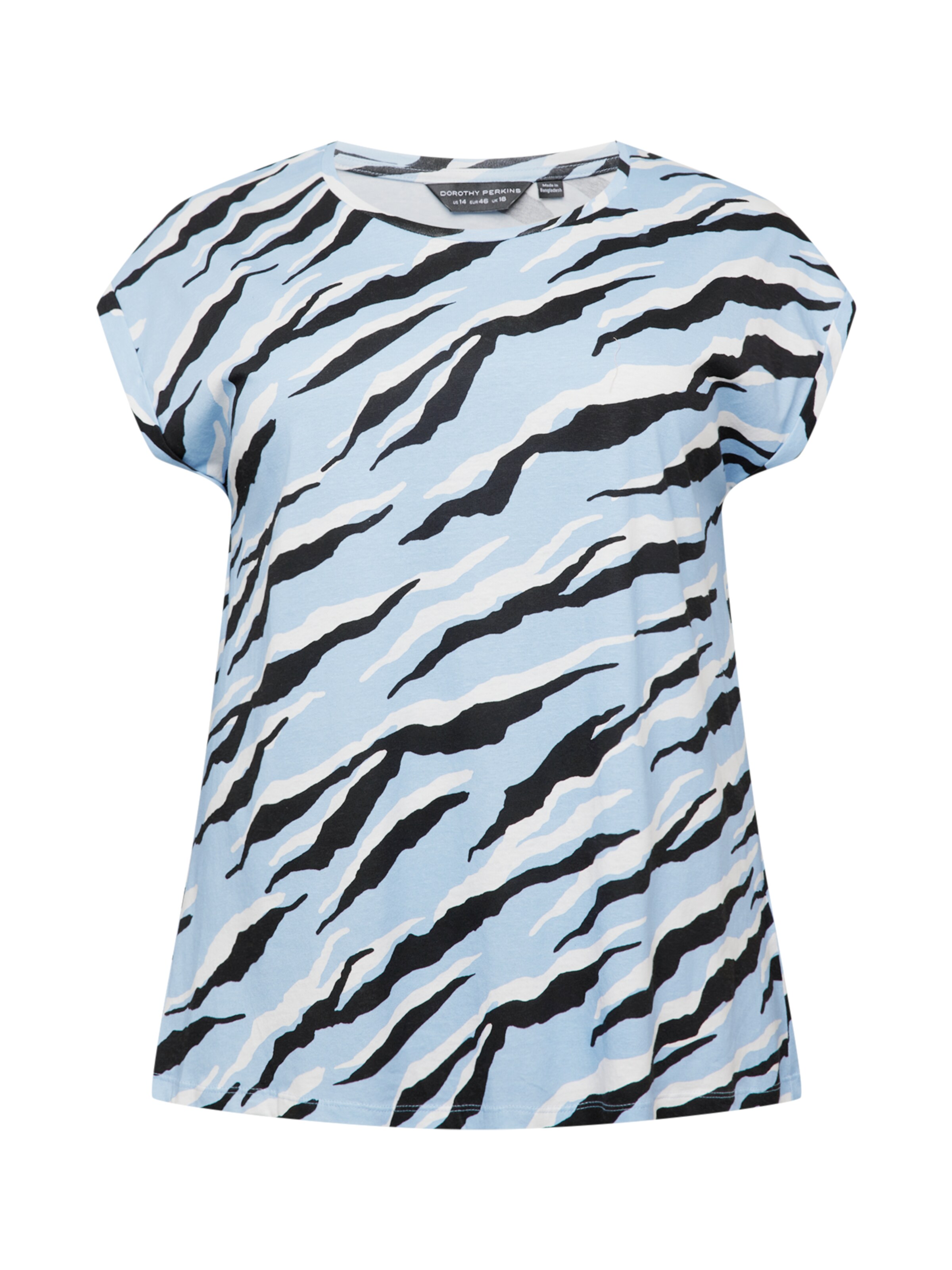 Frauen Shirts & Tops Dorothy Perkins Curve T-Shirt in Hellblau - NJ78946 Frauen Shirts & Tops Dorothy Perkins Curve T-Shirt in Hellblau - NJ78946