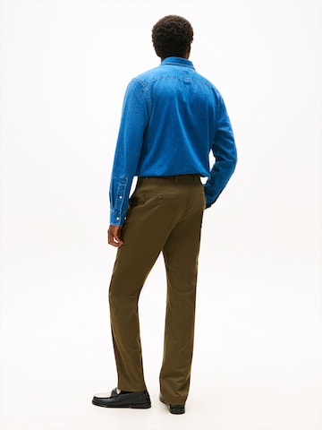 TOMMY HILFIGER Regular Hose 'DOVER ESSENTIAL' in Braun