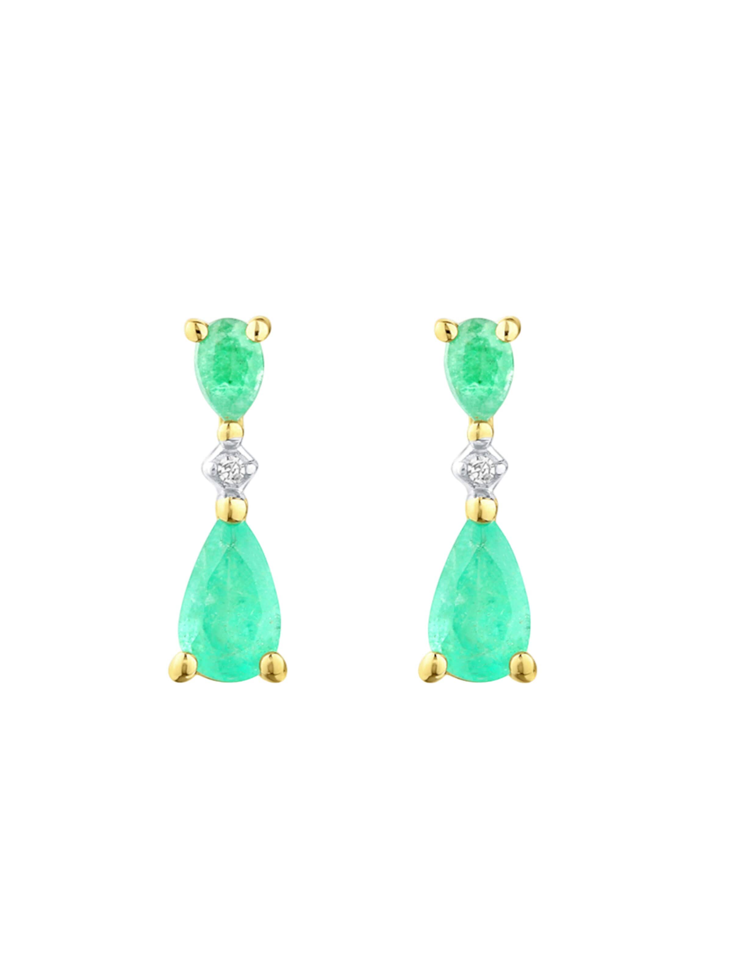 DIAMANT LETERNEL Earrings in Gold: front