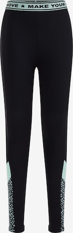 WE Fashion - Skinny Leggings em preto: frente