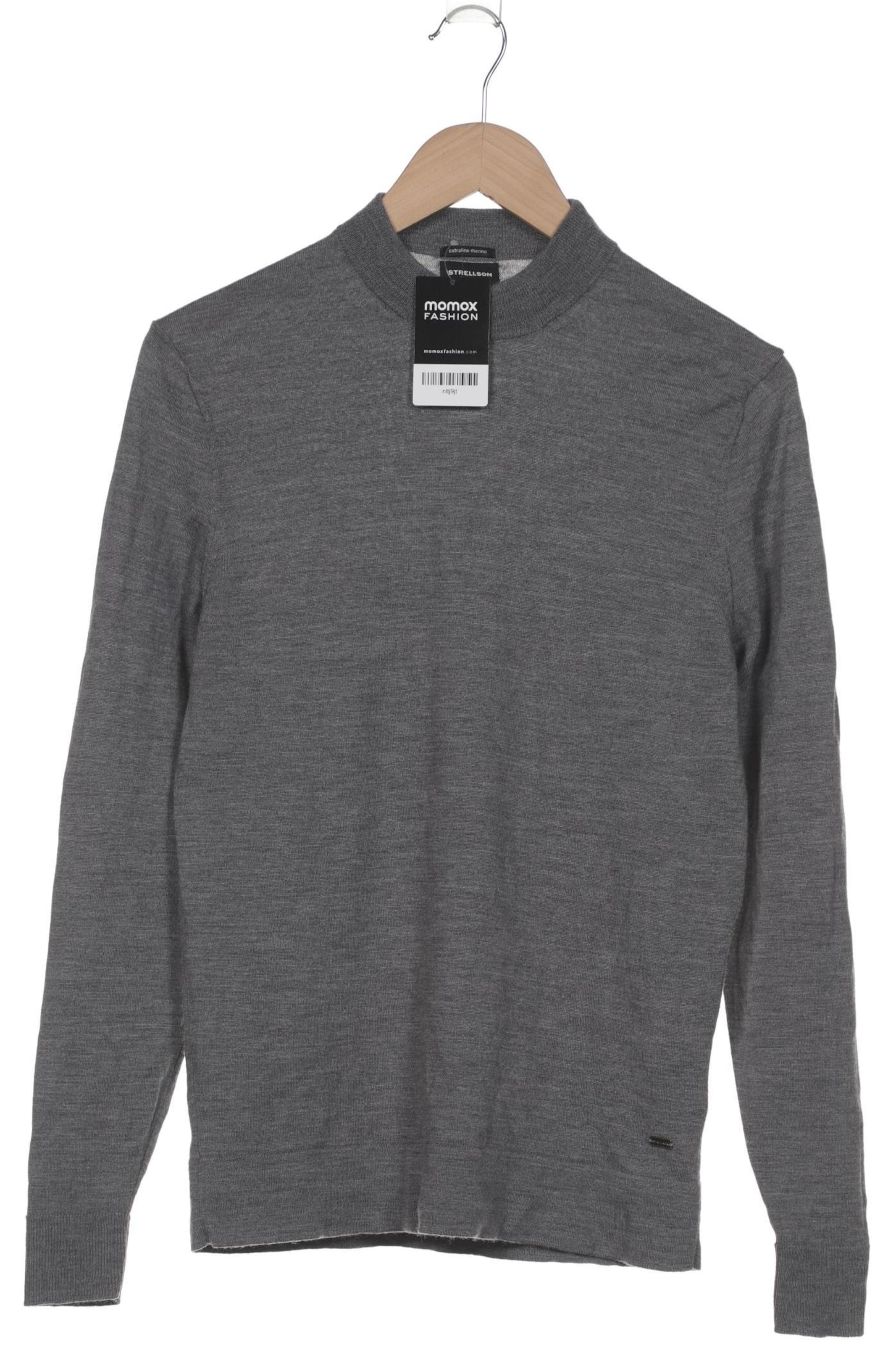 STRELLSON Pullover M in Grau: Vorderseite
