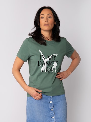 Watapparel Shirt 'Dance Era' in Groen: voorkant