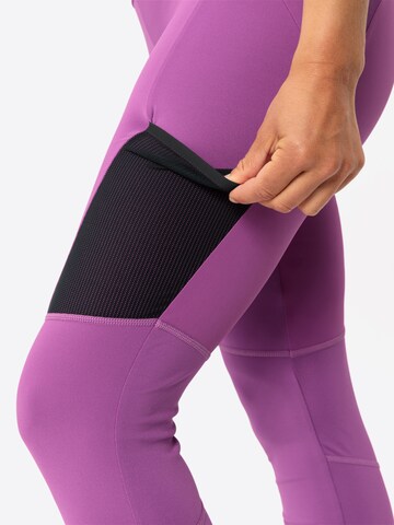 VAUDE Skinny Outdoor trousers 'Scopi II' in Purple
