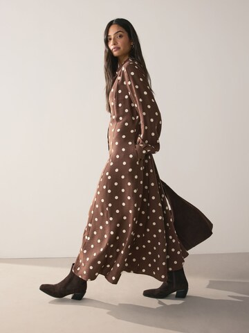 Next Shirt dress in Brown