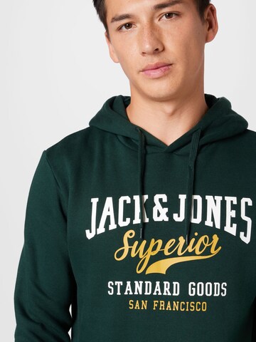 JACK & JONES Sweatshirt in Green