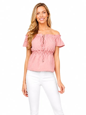 GUESS Bluse‌‌‌‌‌‌‌‌ in Pink