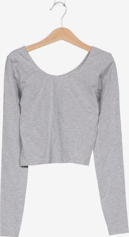 American Apparel Langarmshirt XS in Grau: predná strana