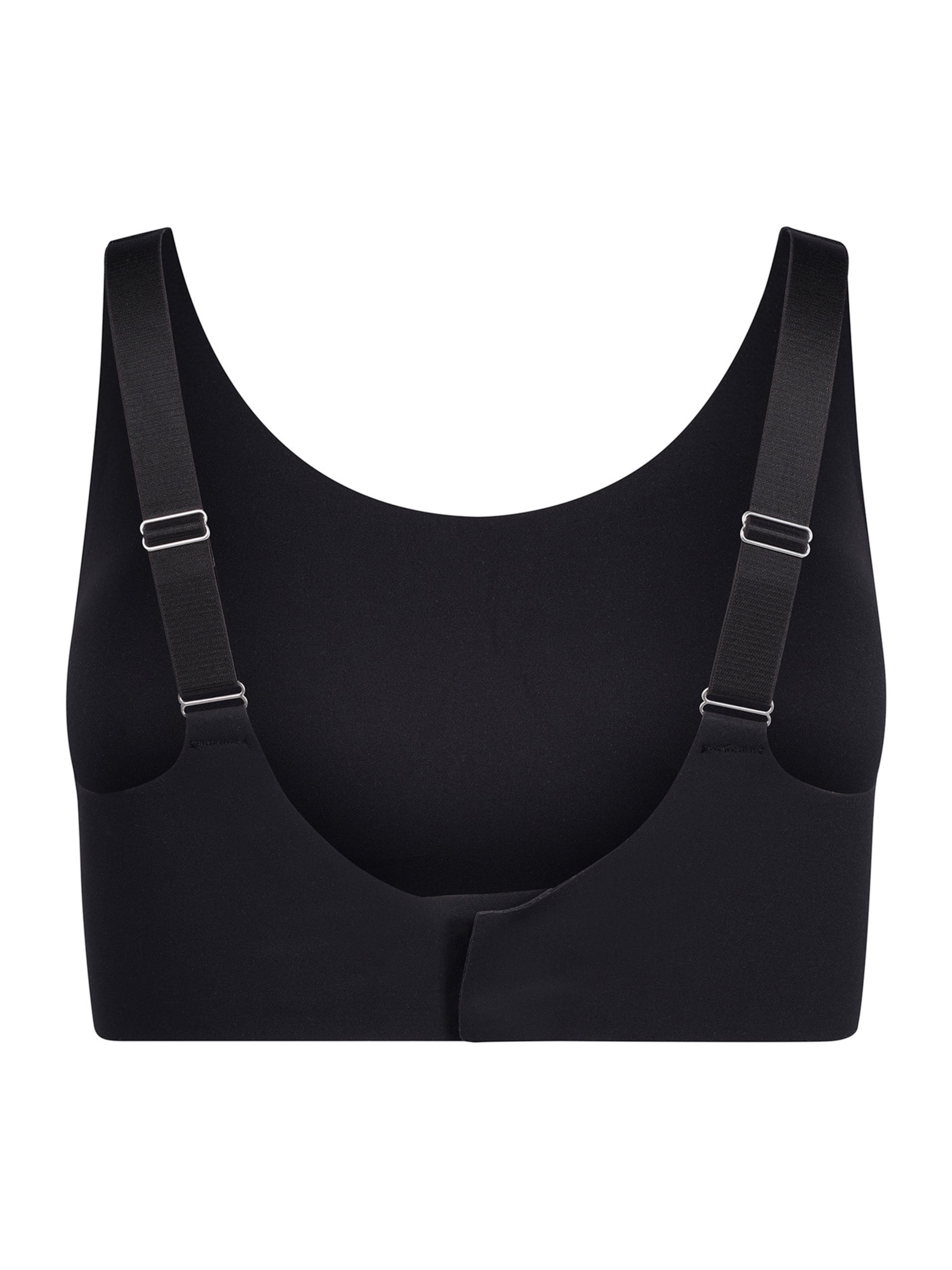 HUBER T-shirt Bra ' Micro Bonded ' in Black