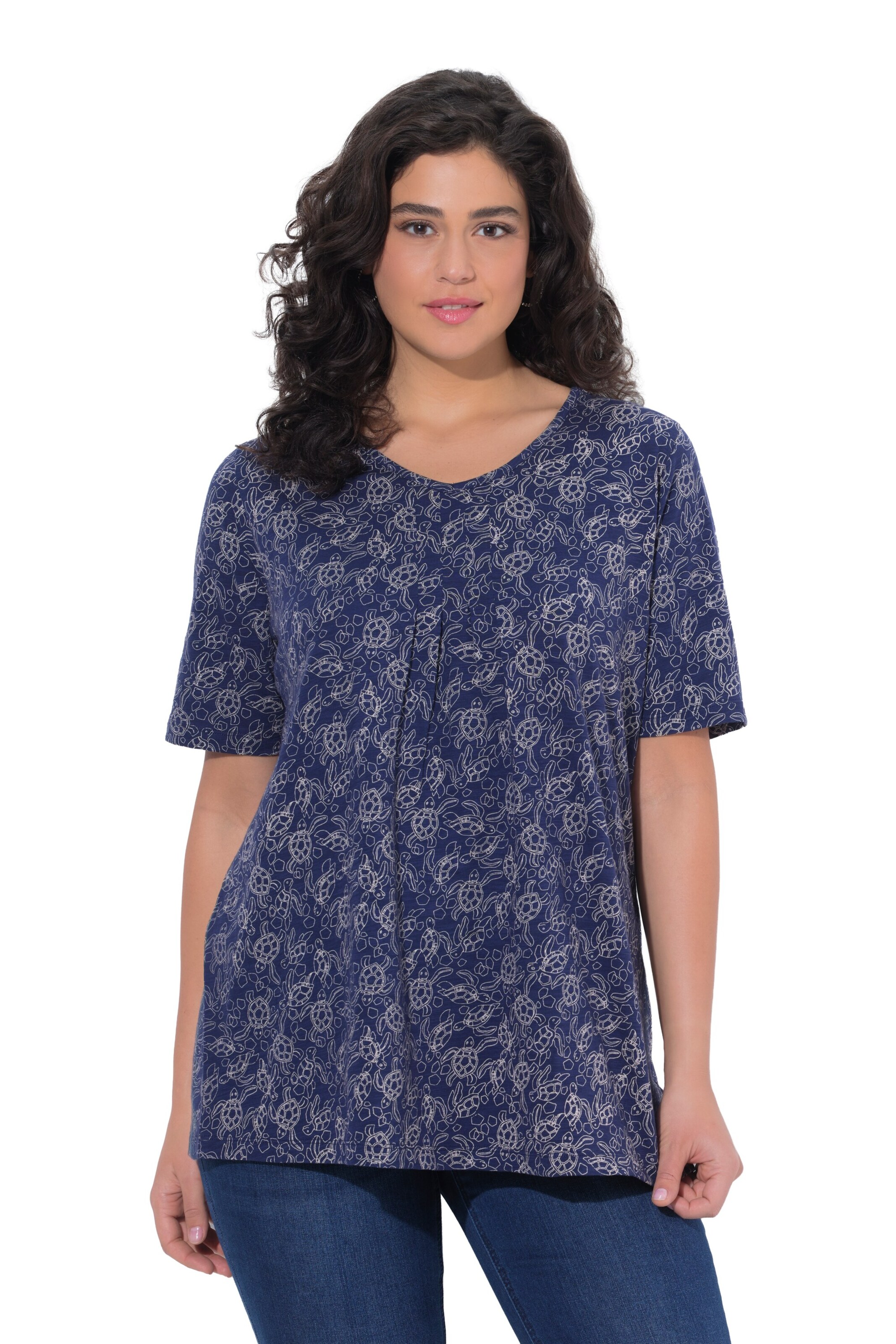 Ulla Popken Shirt in Blue: front