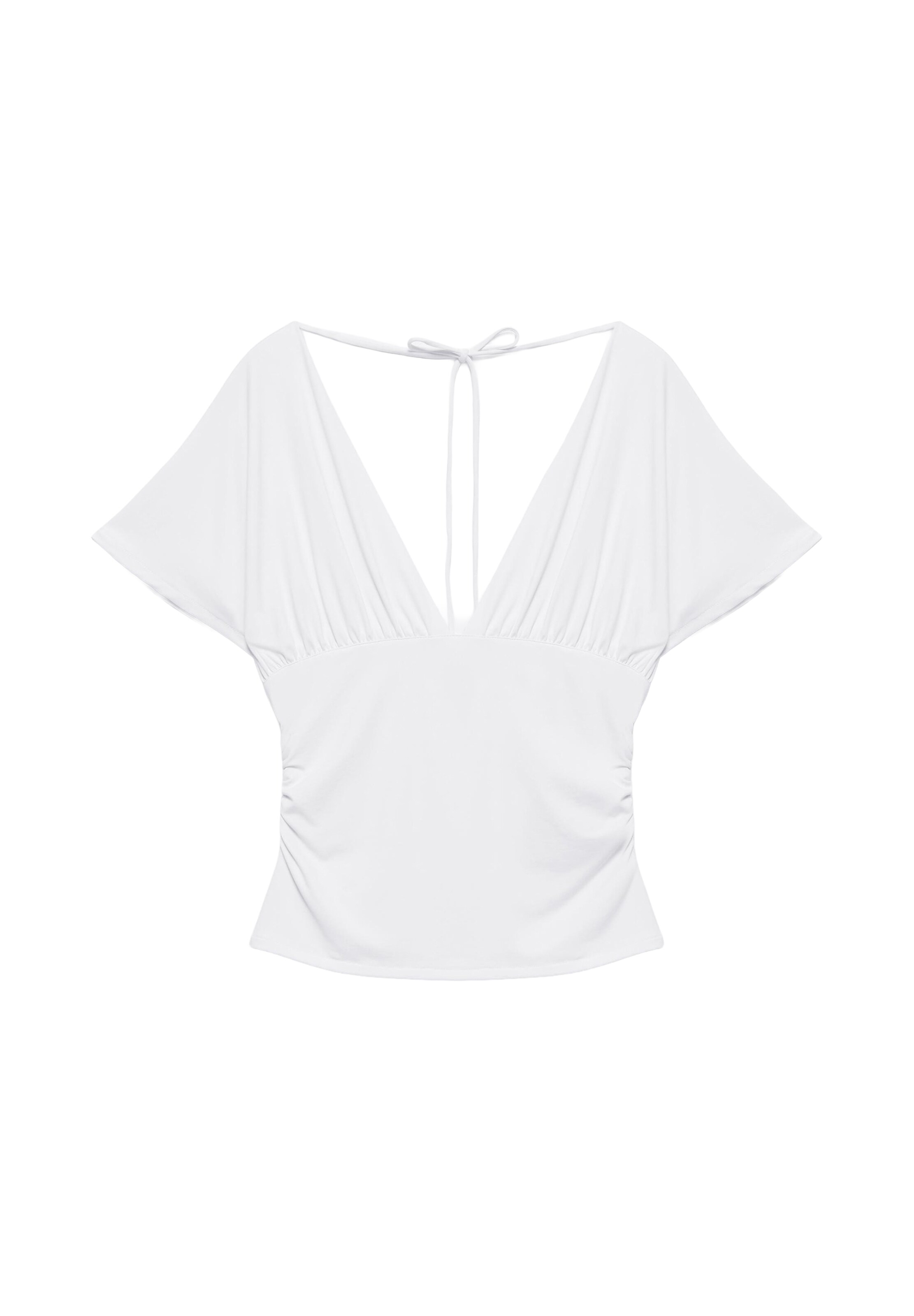 Pull&Bear T-Shirt in Weiß: Vorderseite