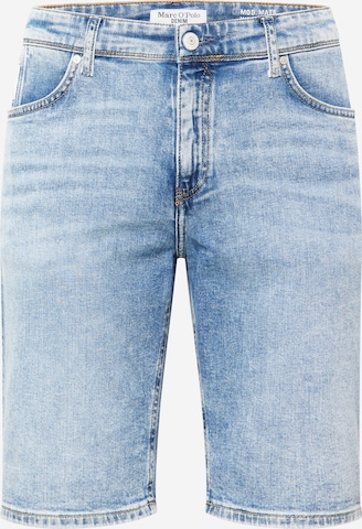 Marc O'Polo DENIM Slimfit Jeans 'Mats' in Blauw: voorkant