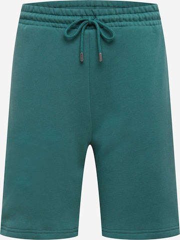 GREENBOMB Pants 'Far' in Green: front