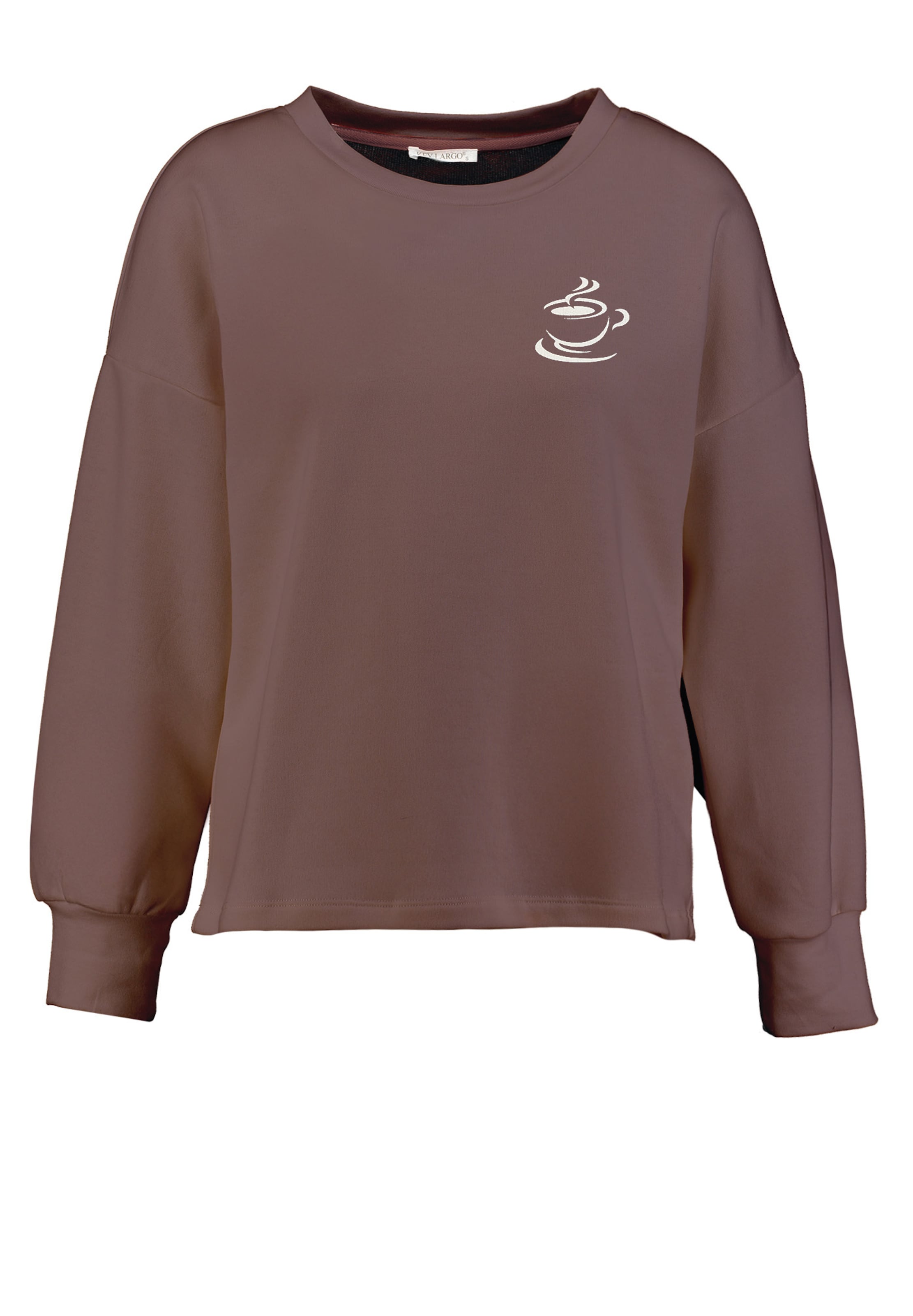 Sweat-shirt 'Espresso' Key Largo en marron : devant