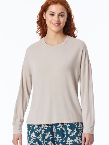 SCHIESSER - Camiseta para dormir ' Mix & Relax ' en beige