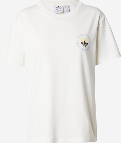 ADIDAS ORIGINALS T-Shirt in hellblau / hellgelb / schwarz / weiß, Produktansicht
