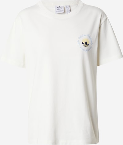 ADIDAS ORIGINALS Shirt in Light blue / Light yellow / Black / White, Item view