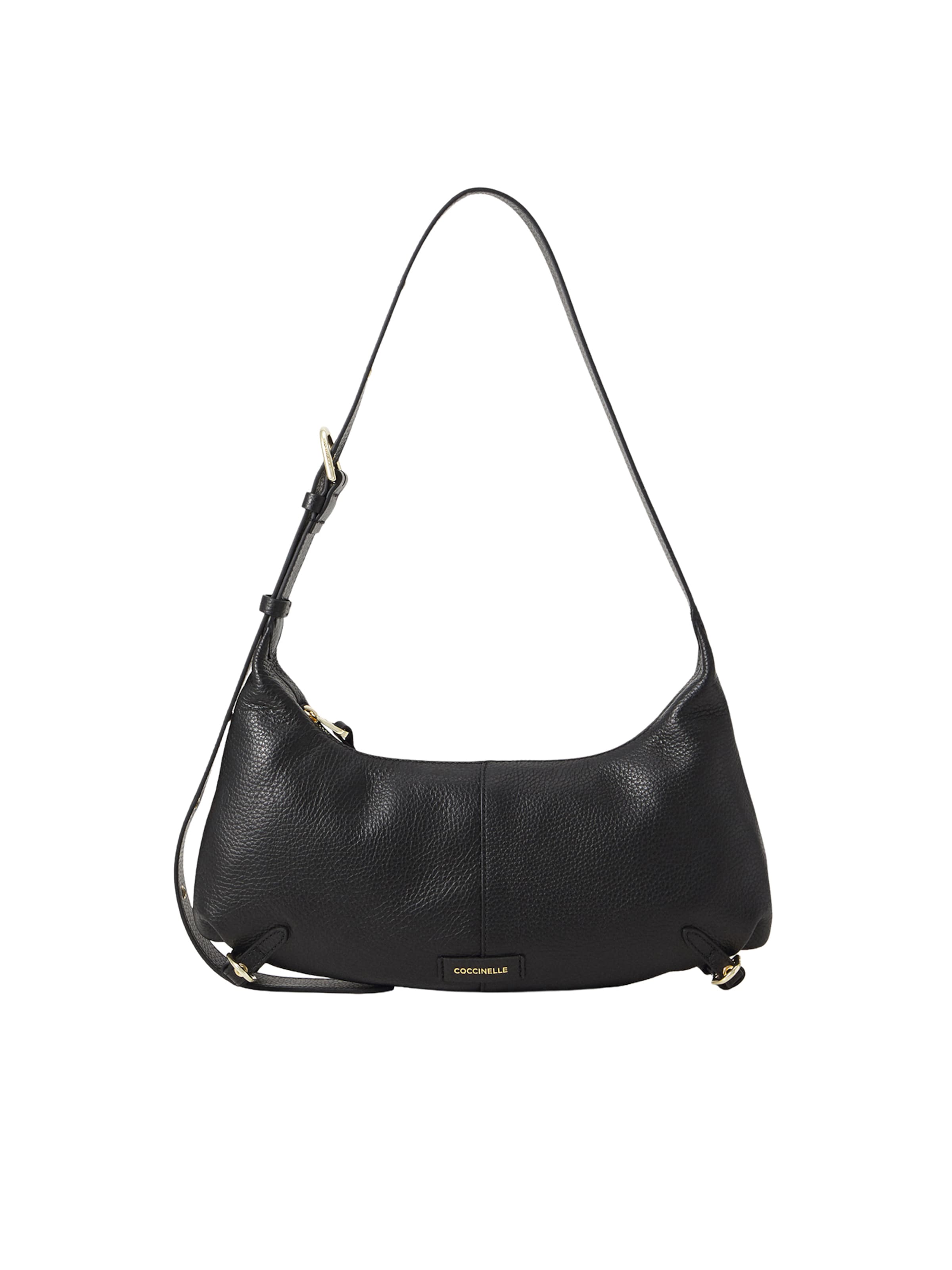 Coccinelle - Bolso de hombro 'ABIGAIL' en negro: frente