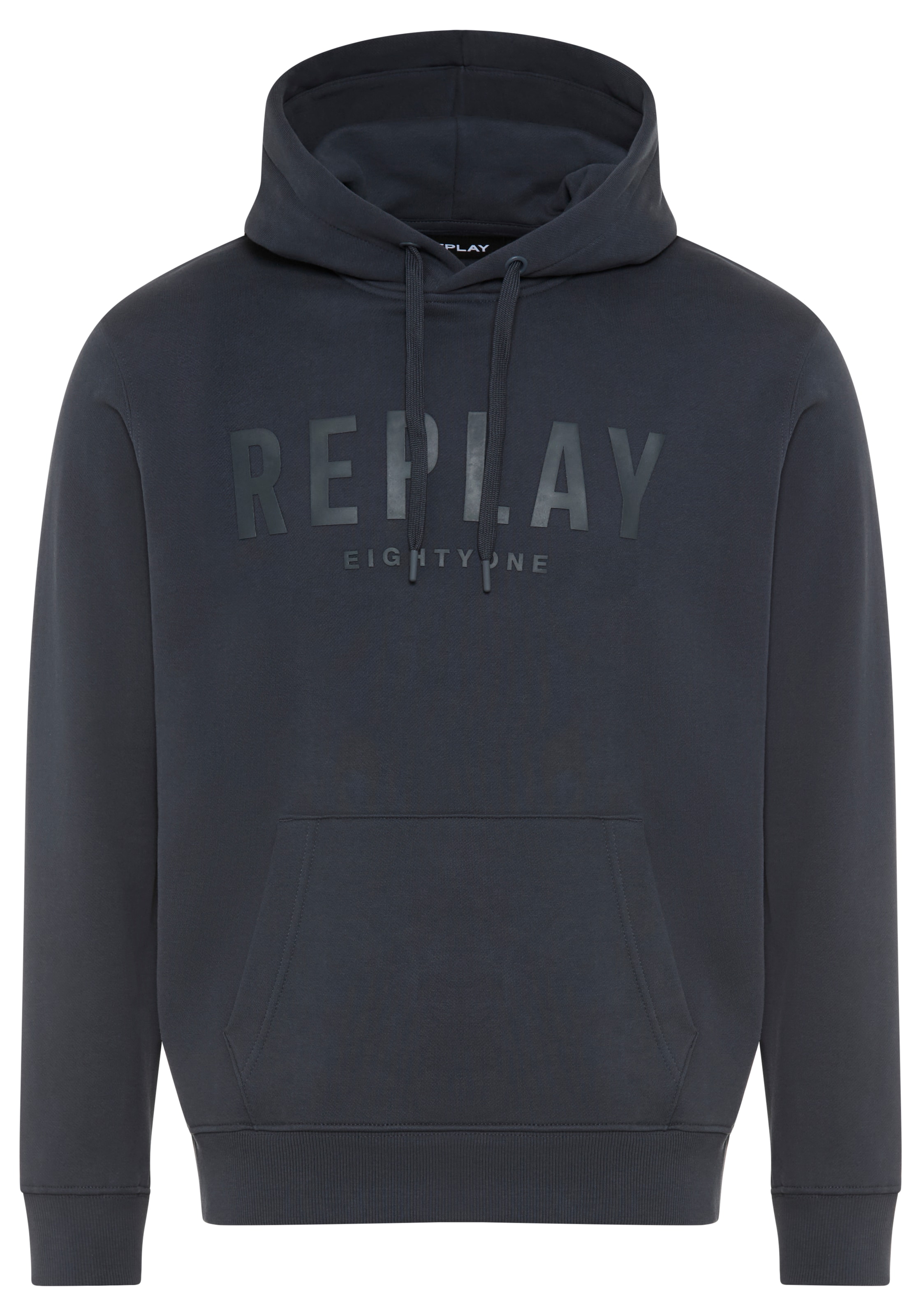 REPLAY Mikina – modrá: přední strana