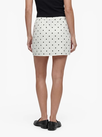 Noisy may Skirt in White