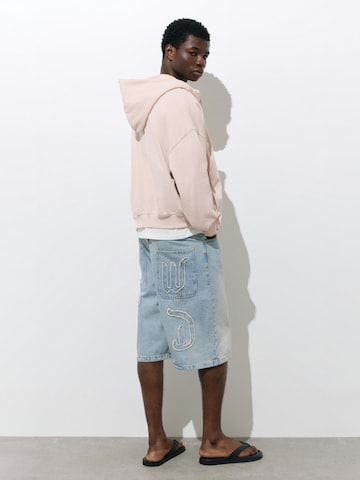 Pull&Bear Mikina 'STWD SURFER GALLER' – pink