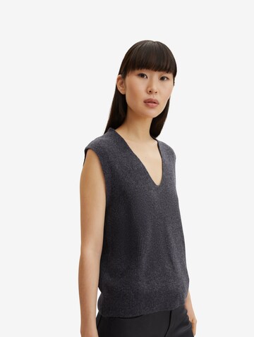 TOM TAILOR Pullover in Schwarz