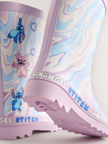 Next Гумени ботуши 'Wellies' в лилав