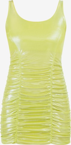 faina Dress in Yellow: front
