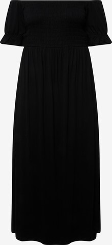 Angel of Style Summer Dress in Black: front