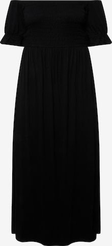 Angel of Style Summer Dress in Black: front