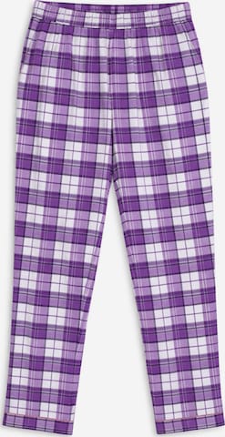 LEAFLETIC Pajama Pants in Purple: front