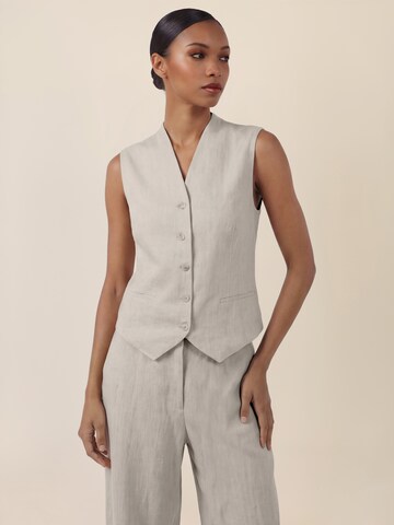 APART Vest in Beige: front