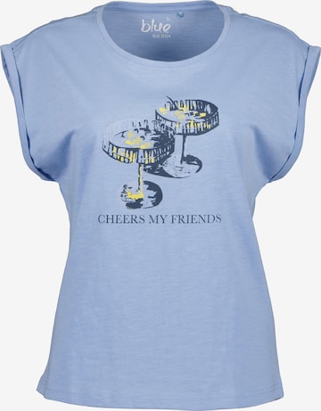 T-shirt BLUE SEVEN en bleu : devant