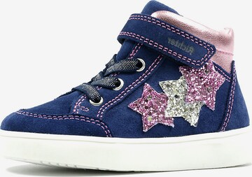 myToys COLLECTION Sneakers 'FLORA' in Blue: front