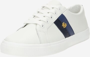 Sneaker low 'JANSON II' de la Lauren Ralph Lauren pe alb: față