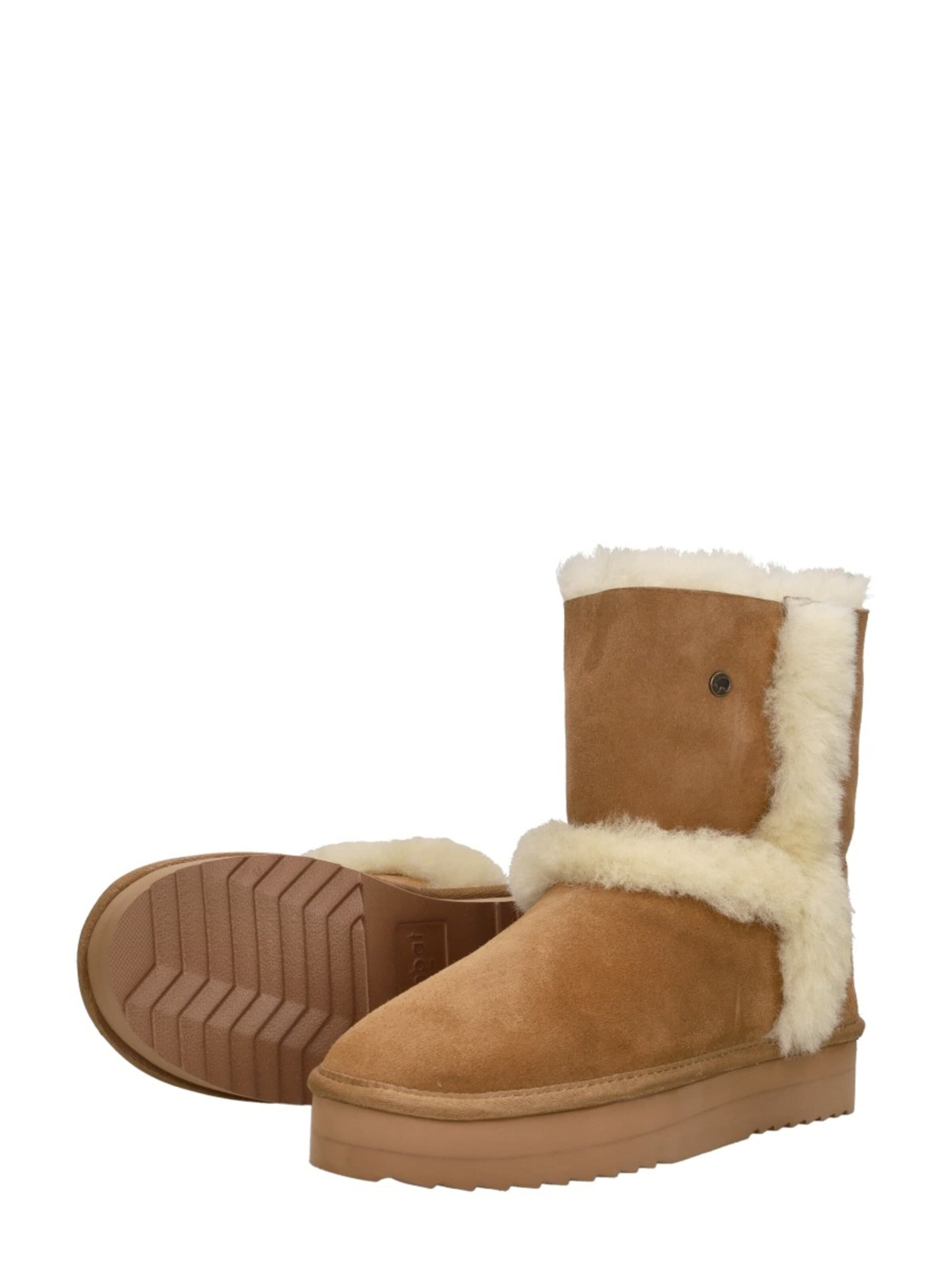 Warmbat Boots 'Kangeroo Plateau' in Bruin