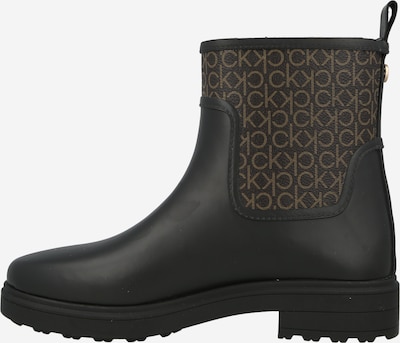 Calvin Klein Gummistiefel in dunkelblau / braun / dunkelbraun / schwarz, Produktansicht