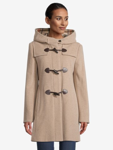 GIL BRET Between-Seasons Coat in Beige: front