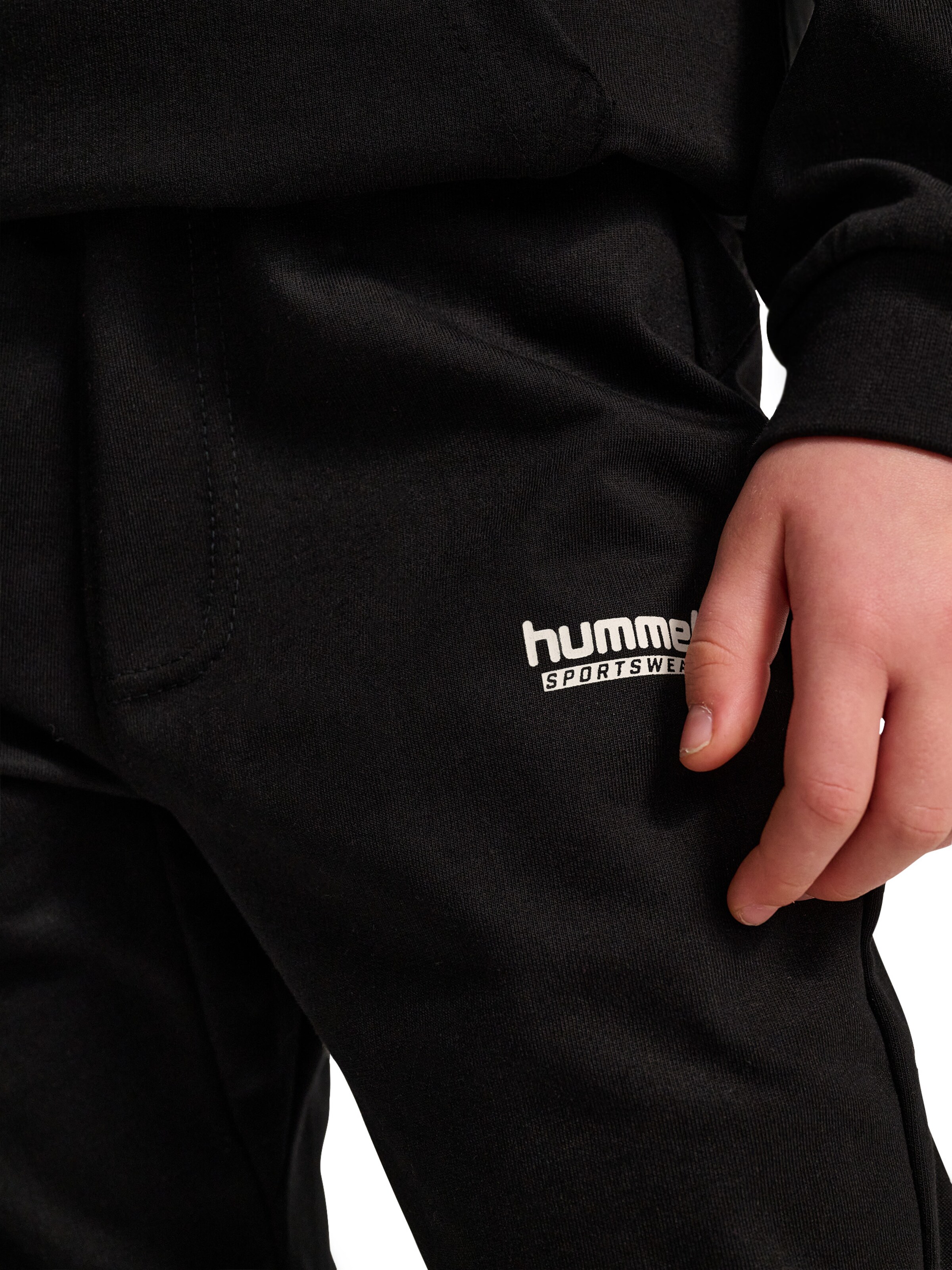 Hummel Tapered Sportsbukser i sort