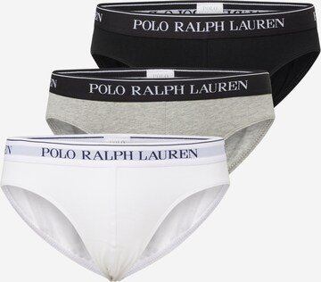 Slip de la Polo Ralph Lauren pe gri: față