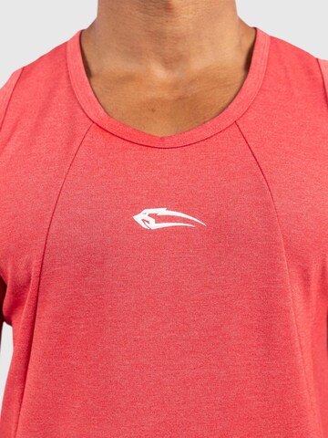 T-Shirt fonctionnel 'Wide' Smilodox en rouge