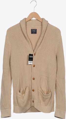 Abercrombie & Fitch Sweater & Cardigan in S in Beige: front